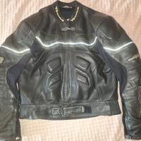 TUTA moto pelle marca Tschul taglia 56 usata div.