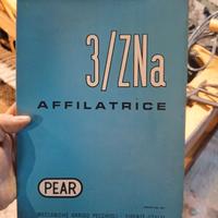 manuale affilatrice PEAR 3/ZNa