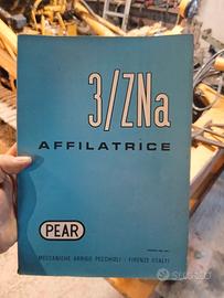 manuale affilatrice PEAR 3/ZNa