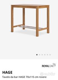 Tavolo bar Hage