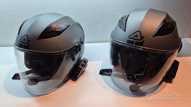 Caschi Acerbis con interfono taglie M e S 