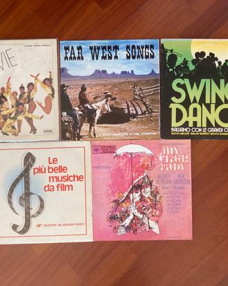 Raccolta n.5 vinili stranieri.