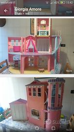 casa dei sogni di barbie 