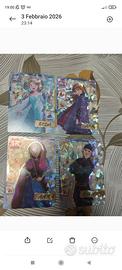 Card carta elsa Anna Frozen Olaf collezione