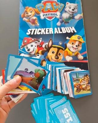 Set Figurine Paw Patrol Sticker Album 2026 Diramix