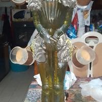 Bottiglia da collezione soldato con armatura cm 60