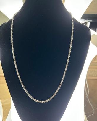 Collana Uomo in acciaio inossidabile. Lunga 55 cm