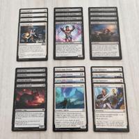 Mazzo carte Magic Bianco Nero DOPPIA MAGIA mtg