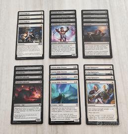 Mazzo carte Magic Bianco Nero DOPPIA MAGIA mtg