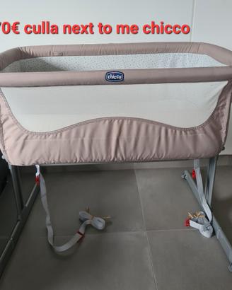 culla next to me chicco beige