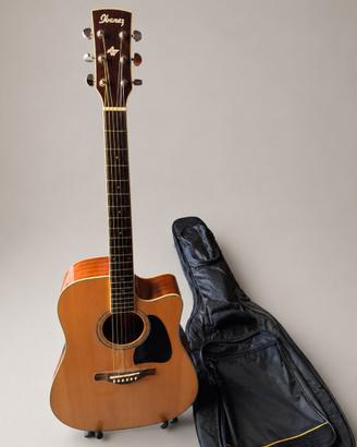 Chitarra Acustica Elettrificata Ibanez + Custodia