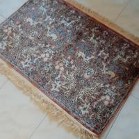 Tappeto persiano in lana e seta SRINAGAR