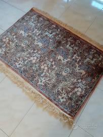 Tappeto persiano in lana e seta SRINAGAR