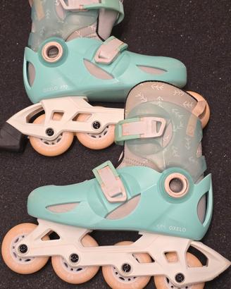 Pattini roller con protezioni