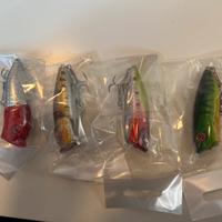 Esche artificiali Popper Set 4 colori