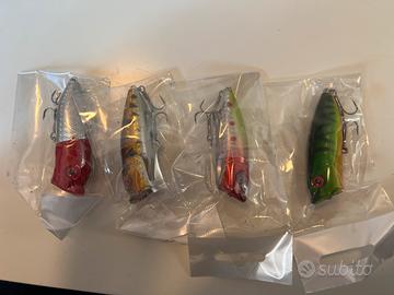 Esche artificiali Popper Set 4 colori