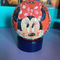 Puzzle 3D lampada Minnie battimano