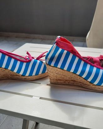 Espadrillas nuove tg. 37 marca Coral Blue Fusion