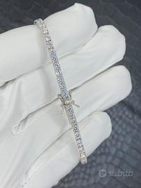 Tennis oro bianco e diamanti NUOVO