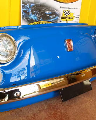 Musetto Fiat 500 azzurro
