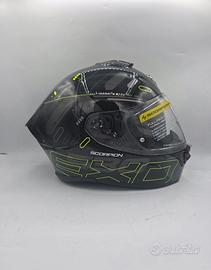 Casco Scorpion EXO-530 AIR FOND Nero-Giallo Neon