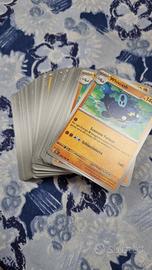 lotto carte pokemon comuni e non comuni 2023 2024