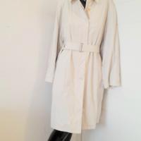 Allegri Trench invernale panna con cintura tg.42 M