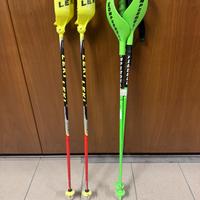 Bastoncini gara SL 100 LEKI e KAMPERDELL