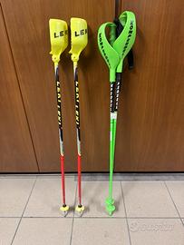 Bastoncini gara SL 100 LEKI e KAMPERDELL