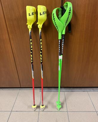 Bastoncini gara SL 100 LEKI e KAMPERDELL