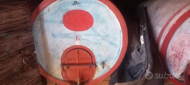 botti per vino in cemento