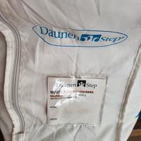 Topper singolo in piuma Daunenstep