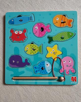 puzzle magnetico pesca
