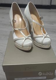 Scarpe alte you pierre'matrimonio taglia 35 bianch