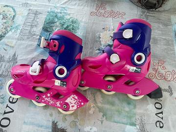 Pattini OXELO Roller bambina PLAY3  Decatlhon