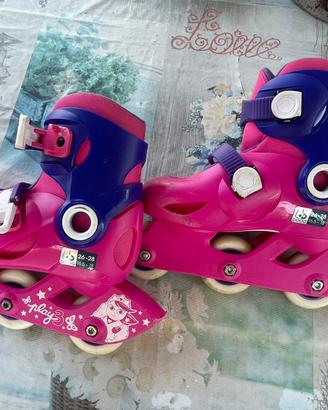 Pattini OXELO Roller bambina PLAY3  Decatlhon
