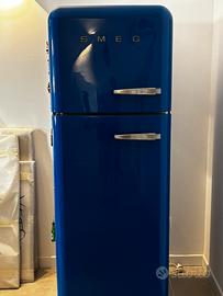 Frigorifero SMEG blu stile vintage