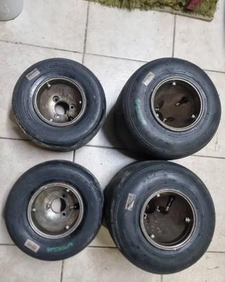 Treno di Cerchi kart in magnesio puro 