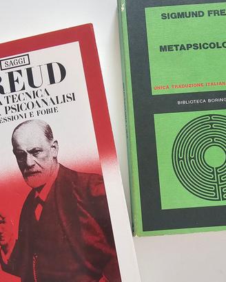 2 libri di Sigmund Freud