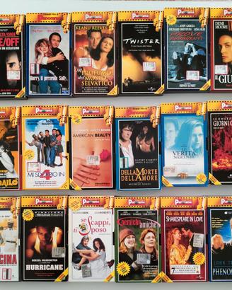71 VHS film varie - solo in blocco