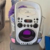 IMPIANTO KARAOKE AUNA PROFESSIONALE PORTATILE 