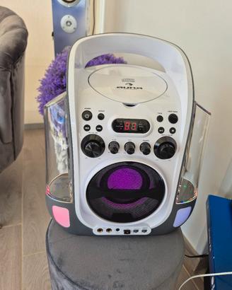 IMPIANTO KARAOKE AUNA PROFESSIONALE PORTATILE 