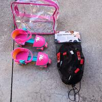 Set Pattini 4 Ruote Allungabili fino al n33 circa