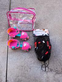 Set Pattini 4 Ruote Allungabili fino al n33 circa