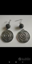 Orecchini pendenti spirale "K@STIBAS"