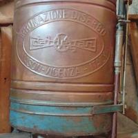 pompa a spalla in rame 