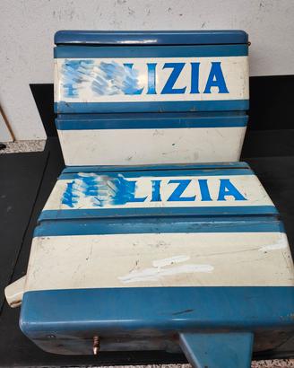 Coppia borse Guzzi ex polizia 