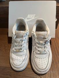 nike air force 1 tg 32 bianche