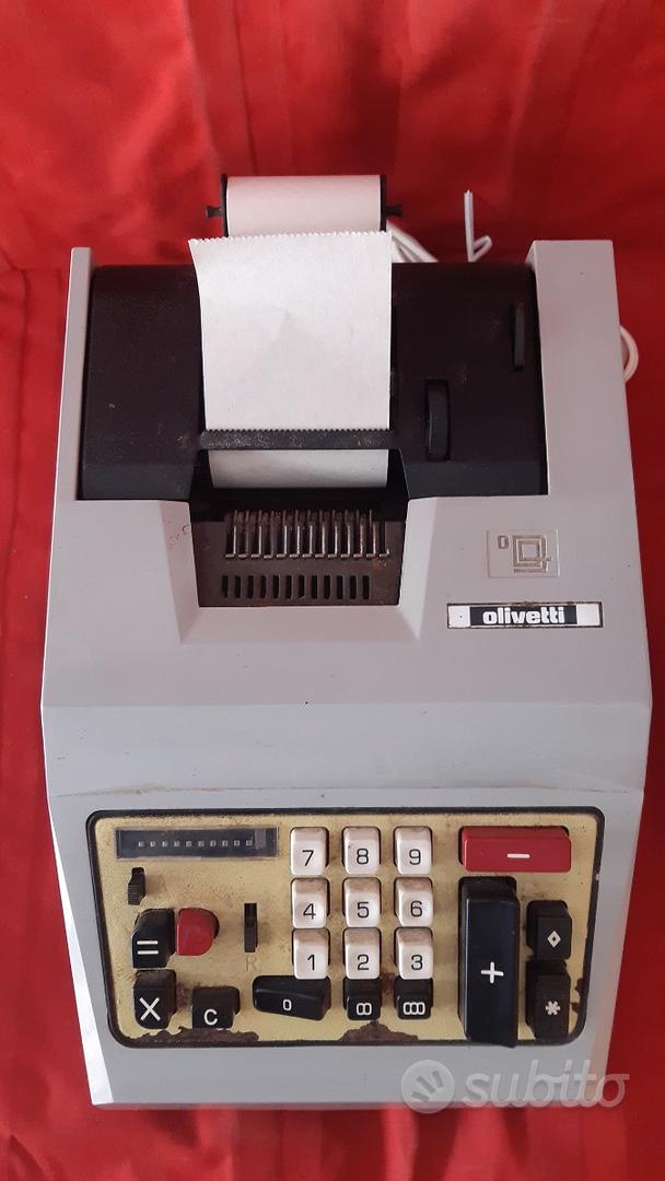 Olivetti calcolatrice vintage - Mercatino dell'usato GPU Padova