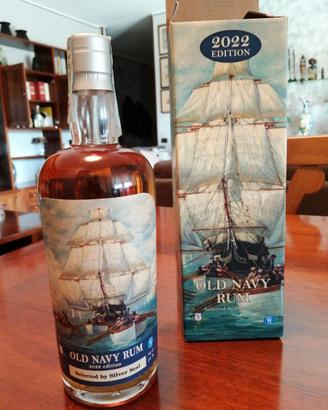 Silver seal old navy rum 2022